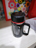 新款玻璃杯商务防爆把手大容量手柄办公室泡茶水杯防摔男女杯子 活动商务黑【两款随机发】 500ml 实拍图