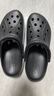 卡骆驰（CROCS）贝雅卡骆班洞洞鞋|205089 黑色/白色-066   43 (270mm)   实拍图