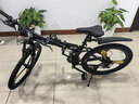 JEEP 吉普山地自行车男女学生成人双减震碟刹越野折叠变速山地-战神 战神-一体轮-炫酷黑 26寸（适合身高1.6~1.80m） 27速顶配版 实拍图