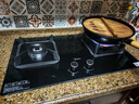 美的（Midea）【天然气】燃气灶 家用5.2kW猛火灶台嵌两用  64%热效率 可调节底盘 Q325-M 升级 实拍图