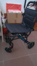 迪护手动轮椅折叠老人轻便旅行手推车可折叠便携式可上飞机老年人家用 实拍图