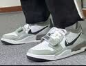 耐克NIKE休闲鞋男乔丹AJ312 LEGACY 312运动鞋HV5970-101白绿40 实拍图