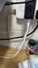 倍思抗脏编织240W苹果数据线双头Type-C充电线适用iPhone17ProMax/16/15手机/华为/小米手机电脑1米白 实拍图