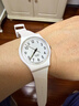 斯沃琪（Swatch）瑞士手表 纯白之光2.0 新年礼物男女时尚腕表考试表 SO28W107-S14 实拍图