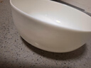 斯凯绨（Sky Top）面碗骨瓷大汤碗泡面碗沙拉碗陶瓷家用纯白餐具套装7英寸2件 实拍图