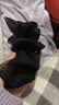 娇雪菲黑网纱大号抓夹 后脑勺发夹鲨鱼夹头包脸盘发名媛风发饰 实拍图