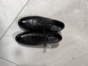 奥康（Aokang）皮鞋男英伦风秋季男鞋系带商务正装鞋男士低帮鞋子 黑色40码 实拍图