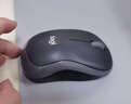 罗技（Logitech）M185鼠标 无线鼠标 办公鼠标 对称鼠标 黑色灰边 带无线2.4G接收器 实拍图
