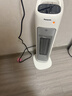 松下（Panasonic） 取暖器暖风机家用电暖气离子群净化制热电暖风ECO恒温节能电暖器摇头立式遥控电暖DS-P2012CW 【离子群净化除菌+升级双风机散热】 实拍图