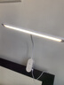 美的（Midea）LED护眼台灯学生宿舍卧室床头学习阅读灯家用矩形夹子灯便携 插电 实拍图