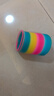 蜜乐糖儿童玩具彩虹圈伸缩圈弹簧圈弹力圈叠叠乐玩具实色圈儿童节日礼物 实拍图