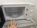 美的（Midea）快捷微波炉 家用小型 360°转盘加热 旋钮操控 易洁内胆（M1-L213B） 实拍图