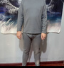 俞兆林羊毛蚕丝保暖内衣男士高端双面德绒10A抗菌加绒加厚秋衣秋裤套装 实拍图