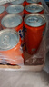 可口可乐（Coca-Cola）芬达Fanta 高考季 无糖零卡橙味碳酸饮料330ml*24摩登罐 年货 实拍图