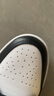 耐克NIKE休闲鞋男女熊猫AJ 1乔丹JORDAN 1运动鞋DC0774-101黑白36.5 实拍图