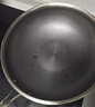 京东京造 炒锅 304不锈钢炒菜平底不粘煎锅电磁炉燃气灶【可立盖】30cm 实拍图