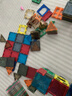 布鲁奇钻面彩窗磁力片儿童玩具男孩3-6岁磁力积木益智玩具1-3岁生日礼物 实拍图