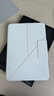 PITAKA适用苹果iPad mini7/6保护套2024款横竖两用磁吸双面夹支架壳带笔槽超轻薄防弯pu保护壳白色 实拍图