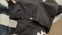 探拓（TECTOP）冲锋裤男加绒保暖防风软壳裤登山徒步裤 男款黑色 XXL 实拍图