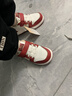 江博士学步鞋运动鞋秋季男女童舒适休闲国货儿童鞋B14243W001米/红26 实拍图