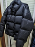 网易严选25新品90鸭绒超蓬羽绒服休闲面包服石墨烯保暖轻量抗菌防泼水 A款25秋冬立领-静谧黑 M 实拍图