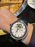 海鸥（SEAGULL）手表男自动机械表 日历周历月历镂空飞轮男士手表生日礼物1328间 实拍图