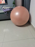 Keep 75cm瑜伽球专业防爆防滑加厚强弹抗压孕妇可用弹力瑞士球 暮光橙 实拍图