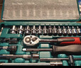 绿林（GREENER）47件套筒扳手汽修工具套装棘轮摩托修车公路工具箱快速扭力螺丝刀 实拍图