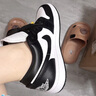 耐克NIKE休闲鞋男女熊猫AJ 1乔丹JORDAN 1运动鞋DC0774-101黑白35.5 实拍图