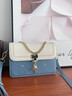 爱情海牛皮包包女包斜挎包品牌单肩包小方包生日礼物高级感送女友老婆 实拍图
