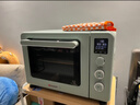 海氏（Hauswirt）C40三代升级款电烤箱 家用入门多功能40升海氏烤箱大容量 C40三代【湖水绿】 40L 实拍图