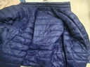 雪中飞男立领秋羽绒百搭轻薄鸭绒立领修身轻盈隐藏式口袋 青靛蓝|5067-男 4XL 195/112A 实拍图