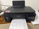 佳能（Canon）G3800可加墨彩色喷墨学生打印机无线家用作业/照片打印大印量打印复印扫描多功能一体机 实拍图
