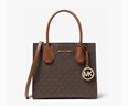 MICHAEL KORS Mercer风琴包中号棕色手提单肩斜挎MK女包礼物女士轻奢包包 实拍图