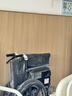 怡辉（YIHUI）轮椅轻便折叠老人专用出行小型年轻人骨折便携式手动医用可自推 实拍图