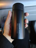 炊大皇迷你保温杯316不锈钢长效口袋保温杯 男女车载便携水杯 黑色225ml 实拍图