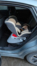 贝蒂乐儿童安全座椅汽车用婴儿宝宝安全椅新生儿车载座椅可坐躺 灰（坐躺调节+安全带双向安装） 实拍图