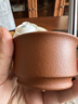 京东京造 宜兴紫砂杯 手工泡茶杯【原矿紫泥/降坡泥】宁静致远主人杯80ml 实拍图