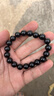 普陀山乌金黑曜石手串男补水事业护身男女情侣手串护身符生日礼物 实拍图