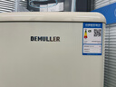 德姆勒（DEMULLER）复古冰箱小型大容量家用租房电冰箱 化妆品静音强劲网红冰箱冷藏冷冻节能 BCD-136芝士白【上冷藏下冷冻】 实拍图