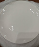 洁雅杰陶瓷骨碟家用吐骨盘6英寸白瓷盘酒店商用吐骨碟子味碟套装10只装 实拍图