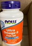 诺奥（NOW）浓缩深海鱼油75%高含量omega-3软胶囊欧米伽3成人血脂血压无腥味 实拍图