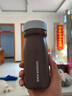 炊大皇316L不锈钢保温杯便携口袋杯子保冷小巧超轻外出350ml（檀木棕） 实拍图