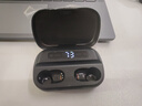 琴音（QY）【柏林之声】真无线蓝牙耳机降噪运动迷你豆式隐形音乐跑步游戏双耳入耳式适用于oppo小米vivo苹果 尊享黑(原声音效+蓝牙5.3双芯+超长续航) 苹果安卓小米vivooppo通用 实拍图