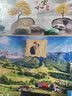 现代简约卧室床头背景装饰画挂画新款背靠金山朝西自粘贴画 静心如意 【推荐1.8-2米床】长210x70厘米 实拍图