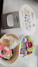 babycare婴幼儿手摇铃玩具趣味安抚牙胶0-1岁新生儿见面礼艾格白10件 实拍图