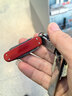 维氏瑞士军刀铝面逍遥派水果刀刀折叠刀0.6361.201-X1浆果红色 实拍图