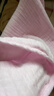 全棉时代 婴儿浴巾 6层水洗纱布浴巾 纯棉大毛巾礼盒装 粉色115*115cm 实拍图