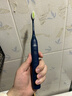 飞利浦（PHILIPS）电动牙刷S3 新年生日年货节情人节礼物送男生/女友 柔和亮白刷头小羽刷 5种模式 深藏蓝HX2471/01  实拍图