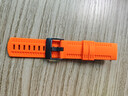 钟米Suunto松拓9硅胶表带spartan wrist hr极速Baro颂拓斯巴达替换带 橙色 实拍图